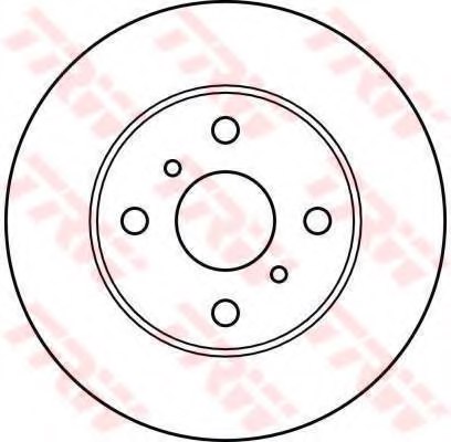TRW DF1441 Brake Disc
